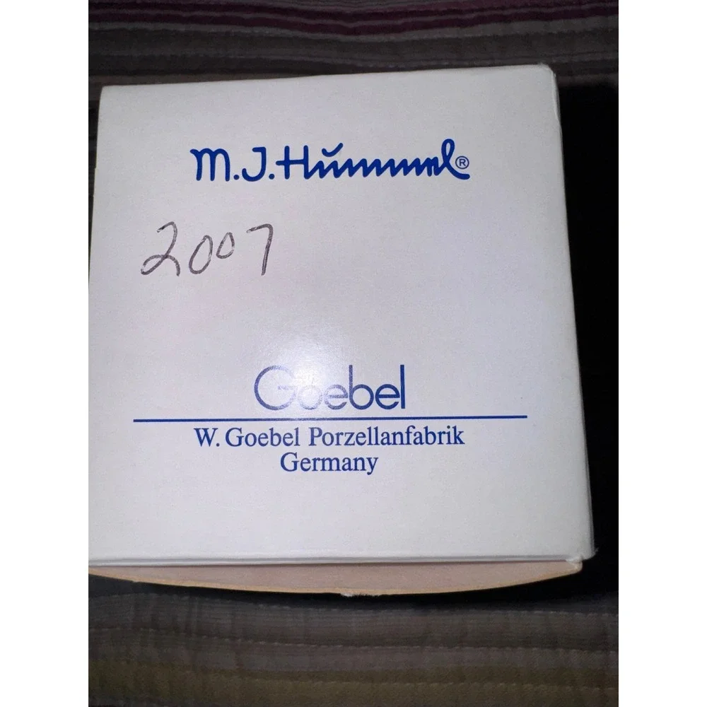 Goebel Hummel Christmas Song Angel Ornament Hum 645 Germany with Box